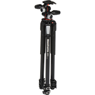 Manfrotto MT055XPRO3-3W Aluminium Tripod with 3-Way Pan/Tilt Head