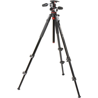 Manfrotto MK190XPRO3-3W Aluminium Tripod with 3-Way Pan/Tilt Head