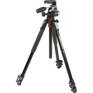 Manfrotto MK190XPRO3-3W Aluminium Tripod with 3-Way Pan/Tilt Head