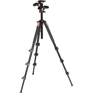 Manfrotto MK190XPRO4-3W Aluminium Tripod with 3-Way Pan/Tilt Head