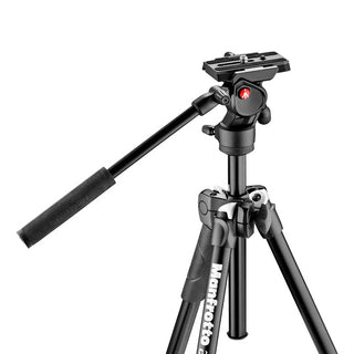 Manfrotto 290 Light Aluminium Tripod with Befree Live Fluid Video Head