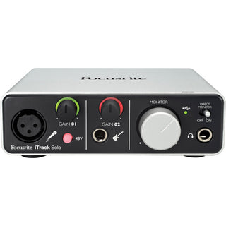 Focusrite iTrack Solo Desktop 2x2 USB/Lightning Audio Interface