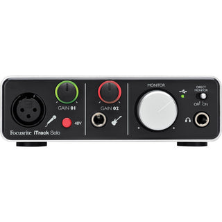 Focusrite iTrack Solo Desktop 2x2 USB/Lightning Audio Interface