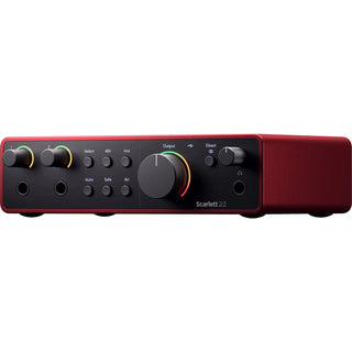 Focusrite Scarlett 2i2 USB-C Audio Interface (4th Generation)