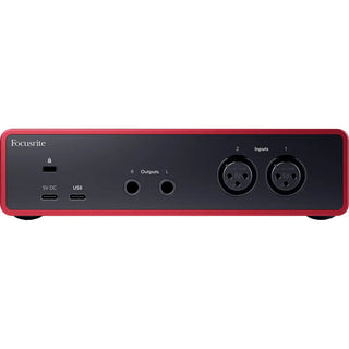 Focusrite Scarlett 2i2 Studio USB-C Audio Interface with Microphone and Headphones (4th Gen)