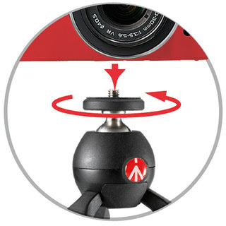 Manfrotto PIXI MII Mini Table Top Tripod (Black)