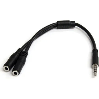 StarTech Headset Adapter For Headsets With Separate Headphone / Microphone Plugs