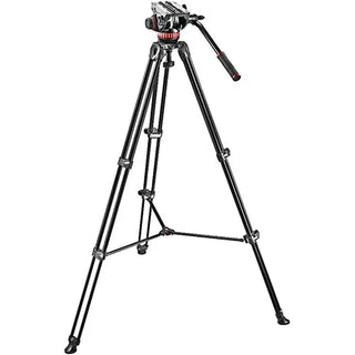 Manfrotto MVH502A Fluid Head and MVT502AM Tripod System With Carrying Bag