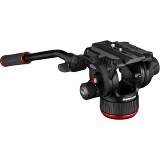 Manfrotto 504X Fluid Video Head & 645 FAST Aluminium Tripod with Mid-Level Spreader