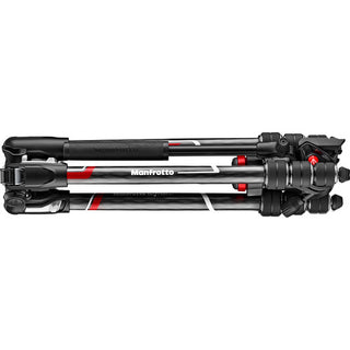 Manfrotto Befree Live Carbon Fiber Video Tripod Kit with Twist Leg Locks