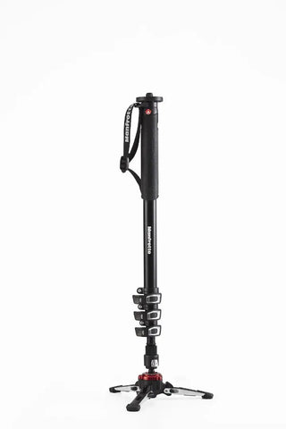 Manfrotto MVMXPROA4 Aluminium 4 Section Fluid Video Monopod