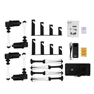 Nanlite BE-4R motorised background kit 4 roll with wireless remote control