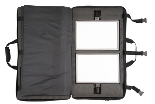 Nanlite Lumipad 25 soft LED Panel Twin Kit W/Light Stands