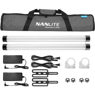 Nanlite PavoTube II 15XR 2ft RGBWW LED tube 2x KIT