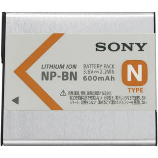 Sony NP-BN N-Series Rechargeable Battery Pack for Select Cameras (3.6V, 600mAh, 2.2Wh)