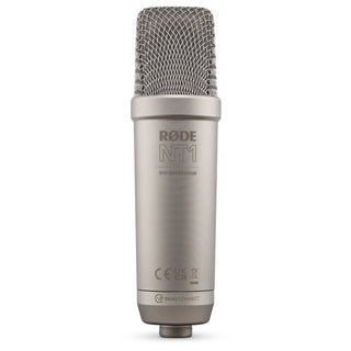 RODE NT1 5th Generation Large-Diaphragm Cardioid Condenser XLR/USB Microphone (Silver)