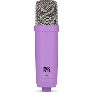 RODE NT1 Signature Series Large-Diaphragm Condenser Microphone (Purple)