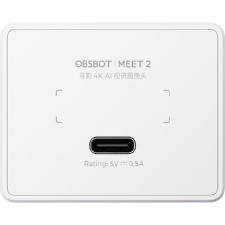 OBSBOT Meet 2 4K Webcam (Cloud White)