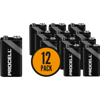 Duracell PC1604 Procell 9V Alkaline Battery (12-Pack)