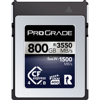 ProGrade Digital 800GB CFexpress 4.0 Type B Iridium Memory Card