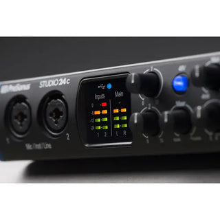 PreSonus Studio 24c Desktop 2x2 USB Type-C Audio/MIDI Interface