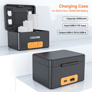 ZGCINE PS-G10 Charging Case for GoPro HERO Batteries