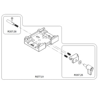 Manfrotto Assembly Tooth for 577 Rapid Connect Adapter