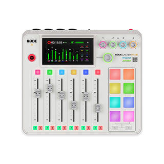 Rode RODECaster Pro II Integrated Audio Production Studio (White)