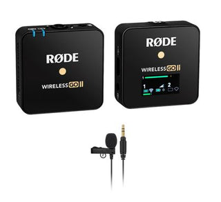 Rode Wireless GO II 1-Person Compact Digital Wireless Lavalier Microphone System/Recorder Kit RODE