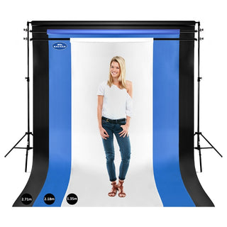 Savage #58 Studio Blue Seamless Background Paper (2.71m x 11m)