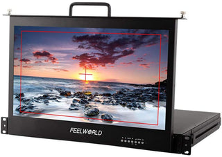 FeelWorld SEETEC 17.3" Pullout HDMI/SDI Rackmount Monitor (1 RU)