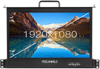 FeelWorld SEETEC 17.3" Pullout HDMI/SDI Rackmount Monitor (1 RU)