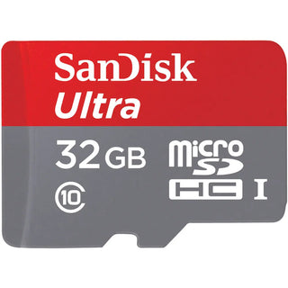 SanDisk 32GB Ultra UHS-I microSDHC Memory Card with SD Adapter