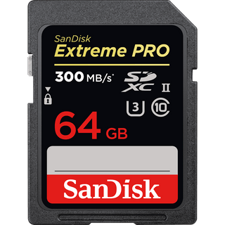 SanDisk 64GB Extreme PRO UHS-II SDXC Memory Card