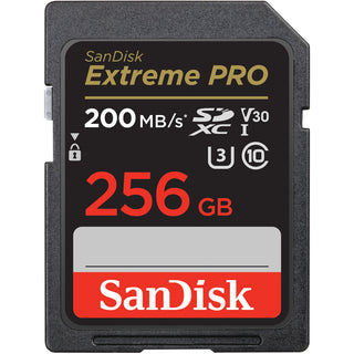 SanDisk 256GB Extreme PRO UHS-I SDXC Memory Card