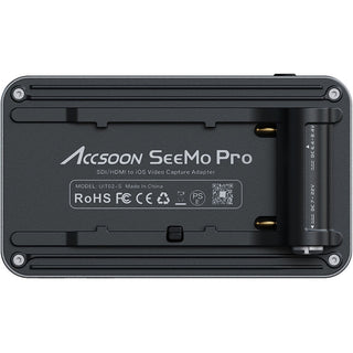 Accsoon SeeMo Pro SDI/HDMI to USB-C Video Capture Adapter for iPhone and iPad