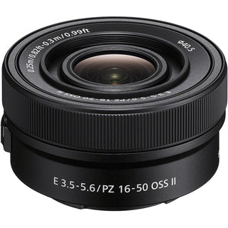 Sony E PZ 16-50mm f/3.5-5.6 OSS Lens Mark II (Black)