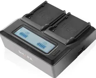 SHAPE BP Dual LCD Charger for Canon BP-975 Batteries Videoguys
