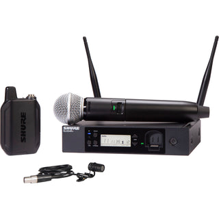 Shure GLXD124R+ Dual-Band Wireless Combo Rack System (Z3: 2.4, 5.8 GHz)