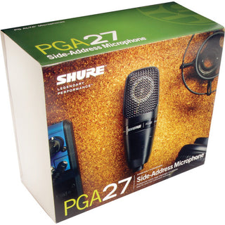 Shure PGA27 Large-Diaphragm Side-Address Condenser Microphone