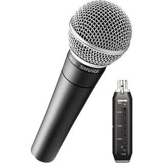 Shure SM58 w/Shure X2U