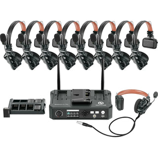 Hollyland Solidcom C1 Pro-Hub8S ENC 9-Person Full-Duplex Wireless Intercom System with Hub