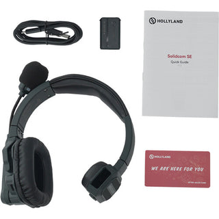 Hollyland Solidcom SE Global Full-Duplex Wireless Single-Ear Remote Headset (2.4 GHz)