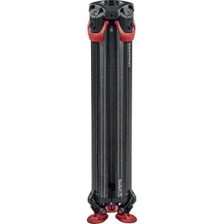 Sachtler Flowtech 75 MS Carbon Fiber Tripod with Mid-Level Spreader and Rubber Feet