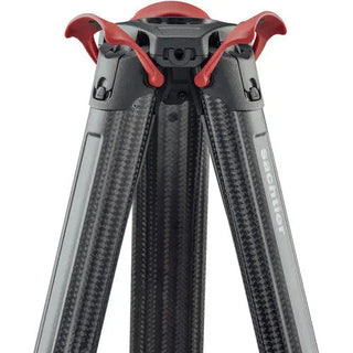 Sachtler Flowtech 75 MS Carbon Fiber Tripod with Mid-Level Spreader and Rubber Feet