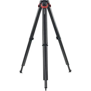 Sachtler Flowtech 75 MS Carbon Fiber Tripod with Mid-Level Spreader and Rubber Feet