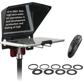 Desview T2 Teleprompter for Smartphones, Tablets and DSLR Cameras