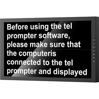 Desview T20 Foldable Teleprompter with 20" Full HD Monitor