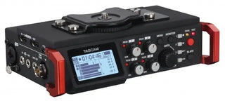 Tascam DR-701D 4-Channel / 6-Track Multitrack Field Recorder with Onboard Omni Microphones