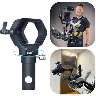 DigitalFoto THANOS Pro with Adapter for DJI RS 2/3/3 Pro & Single-Handle Gimbals (5-18kg)